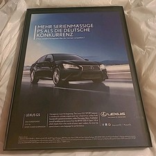 Lexus GS F Sport Framed Print Ad 8.5x11 2012 Vintage picture
