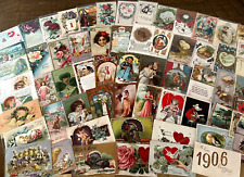 Nice Lot of 65~Mixed Vintage Antique Holidays Greeting Postcards~in sleeves-h905 picture