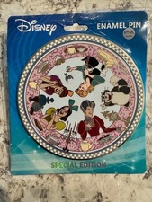 Disney PALM Cinderella Plate Dining Pin LE 150 Jumbo Pin picture