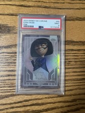 Topps 2023 Disney 100 Chrome Edna Mode #80 Pink Parallel /399 PSA 9 picture