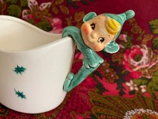 Vintage Holt Howard Pixie Elf Christmas Mug 1959  Adorable Expression EUC picture