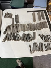 Air plane Jet Engine Blade Lot Turbine USAF Pilot Gift Inert HGU Over 75 Pieces picture