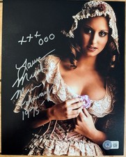 Laura Mirsch Playboy Model Signed 8X10 Photo With Beckett COA picture