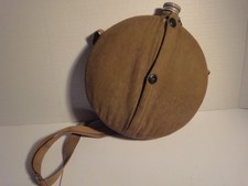 Vintage A. S. Campbell Co. East Boston Aluminum Canteen WWll Era picture