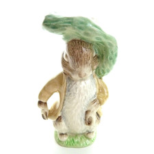 Vintage Beswick Beatrix Potter Benjamin Bunny Figurine Ceramic Rabbit Unpainted picture