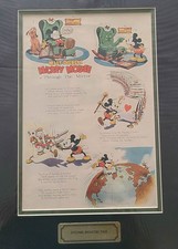Vintage 1930sā40s Disney Artwork (21 Pieces) ā Matted picture