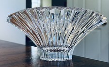Rare Mikasa Excelsior Flair Crystal Bowl Heavy Brilliant Slovenia -  picture