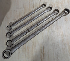 Lot of 4 Vintage Williams Superrench Box End Wrench 7033C, 7731B, 7029, 7735A picture
