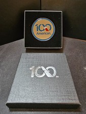 2026 American Airlines AA 100 Year Anniversary Challenge Coin  with Display Box picture
