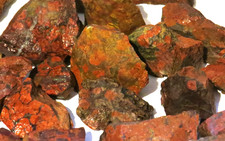 PRETTY LITTLE GEMS - Clearance Lot 4 lbs. Morgan Hill Poppy Jasper Mix picture