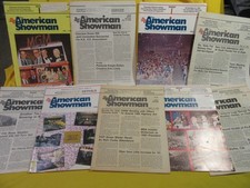 American Showman Magazine - Incredibly Rare 1983 Issues (Carnival Fairs & Fests) picture