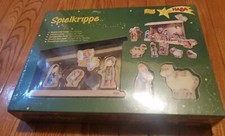 RareSpielkrippe Haba Made In Germany 5296 WoodenChristmas Nativity Scene  picture