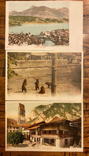 Vintage Postcards Early 1900s Bern Interlaken Lucerne Switzerland Lot of 3 picture