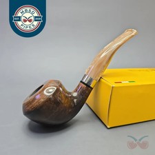 Molina Alba Smooth Dark Brown MV5 Dublin, Briar Pipe, New, 9mm picture