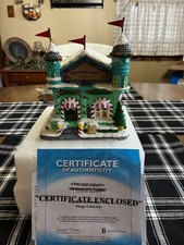 RARE-Hawthorne Village Rudolph's Christmas Town NORTHERN LIGHTS ART GALLERY-NEW picture