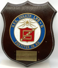 USS Duluth LPD-6 Fortiter In Re Hot Job Sailors USN Navy Wood Plaque Award picture