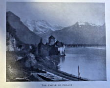 1909 Switzerland Bernese Alps Via Mala Jungfrau Matterhorn Lake Vevey picture