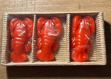 Vintage 1990s Boston Warehouse Candles NIB Lobster Seascape Candle Novelty Rare picture