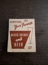 Vintage Fred's Pretzel Bar Omaha NE Matchbook Circa 1950s picture