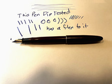 Vintage Sheaffer Balance Vac-Fil Burgundy Fountain Pen 14K #5 Nib 5