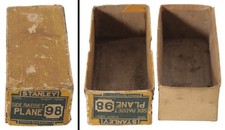 Orig. Pasteboard Box for Stanley No. 98 Side Rabbet Plane  - mjdtoolparts picture