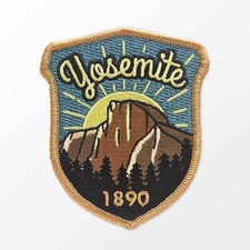 Yosemite National Park Patch Iron-On Applique Souvenir Gift picture