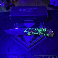 North Mountain Blade Yamainu – Limited Edition Zombie Virus Glow. Bar Lock picture