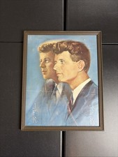John F. and Robert Kennedy The Kennedy's Print by Alton Tobey Framed Lithograph  picture