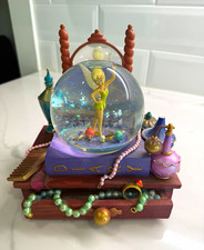 Disney Store Tinker Bell Snowglobe Jewelry Box Music Box - Disney Franchise picture