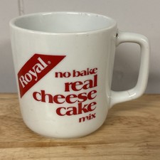 Vintage Mug Royal No Bake Real Cheesecake Mix Mug Rare HTF Movie Prop 1980’s? picture