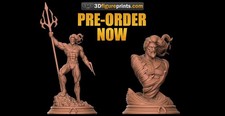 Aquaman Bust only Resin Sculpture Bust Model Kit DC Unpainted/Unassembled picture