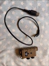 Atlantic Signal Invictus SS Dual Push To Talk PTT - DEVGRU SEAL w/ Downlead Cord picture