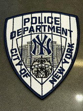 NEW YORK CITY Police NY Yankees Novelty Collectible Patch picture
