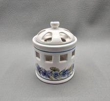 VTG Hallmark Nature’s Sketchbook Votive Candle Holder Marjolein Bastin Floral picture