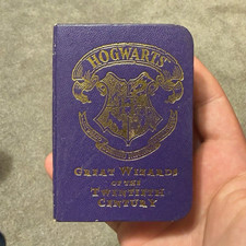 2000 Warner Bros. Harry Potter Great Wizards Mini Book Dumbledore Very Rare  picture