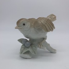 Cosmos Gifts Fine Porcelain Sparrow Bird w/ Berry Figure picture