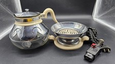 Vintage Pyrex Silex Coffee Pot and Warmer picture
