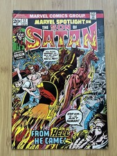 Marvel Spotlight #12 (Marvel 1973) 1st Appearance and Origin of Son of Satan picture