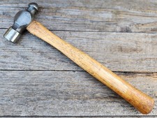 Vintage Craftsman 38464 12 OZ Ball Peen Hammer w/ Wood Handle - USA Made picture