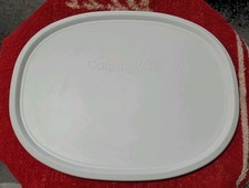 CorningWare F-12-PC French White Oval Plastic Lid Replacement 1.5 Quart picture
