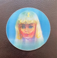 Mattel I Love BARBIE Vari Vue Lenticular Disc 1960s picture