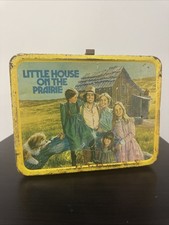 Vintage 1978 Little House On The Prairie Metal Lunch Box - No Handle or Thermos picture