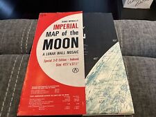Rand McNally Imperial Map Of The Moon 3-D Edition 1969? picture