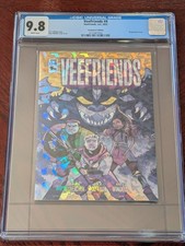 CGC 9.8 VeeFriends #4 Cracked Ice Foil /199 Rare 2025 Gary Vee Harpik picture