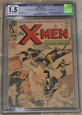 1963 Marvel Comics X-Men 1 CGC 1.5. Origin and 1st Appearance picture