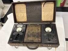 WW2 Era c.1943-44 U.S. Navy Weston OE-12 Radio Receiver Analyzer Test Set picture