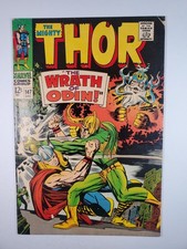 Thor #147 FN 1967 Key Issue Stan Lee Jack Kirby Odin Loki Origin of the Inhumans picture