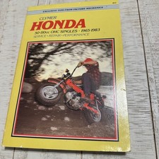 Clymer Honda 50-110cc OHC Singles 1965-1983 Service Repair Manual M310 picture