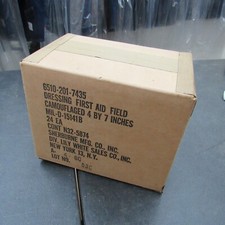US GI NOS Carlisle bandages master pack of 24 1960 dated Vietnam date Originals picture