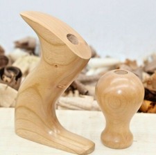 Hand Made Cherry Stanley Plane Tote & Knob For No 3, 4, 603, 604 With High Knob picture
